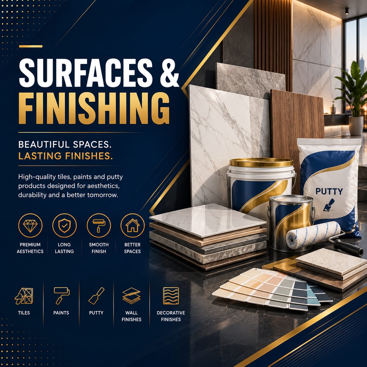 SURFACES & FINISHING